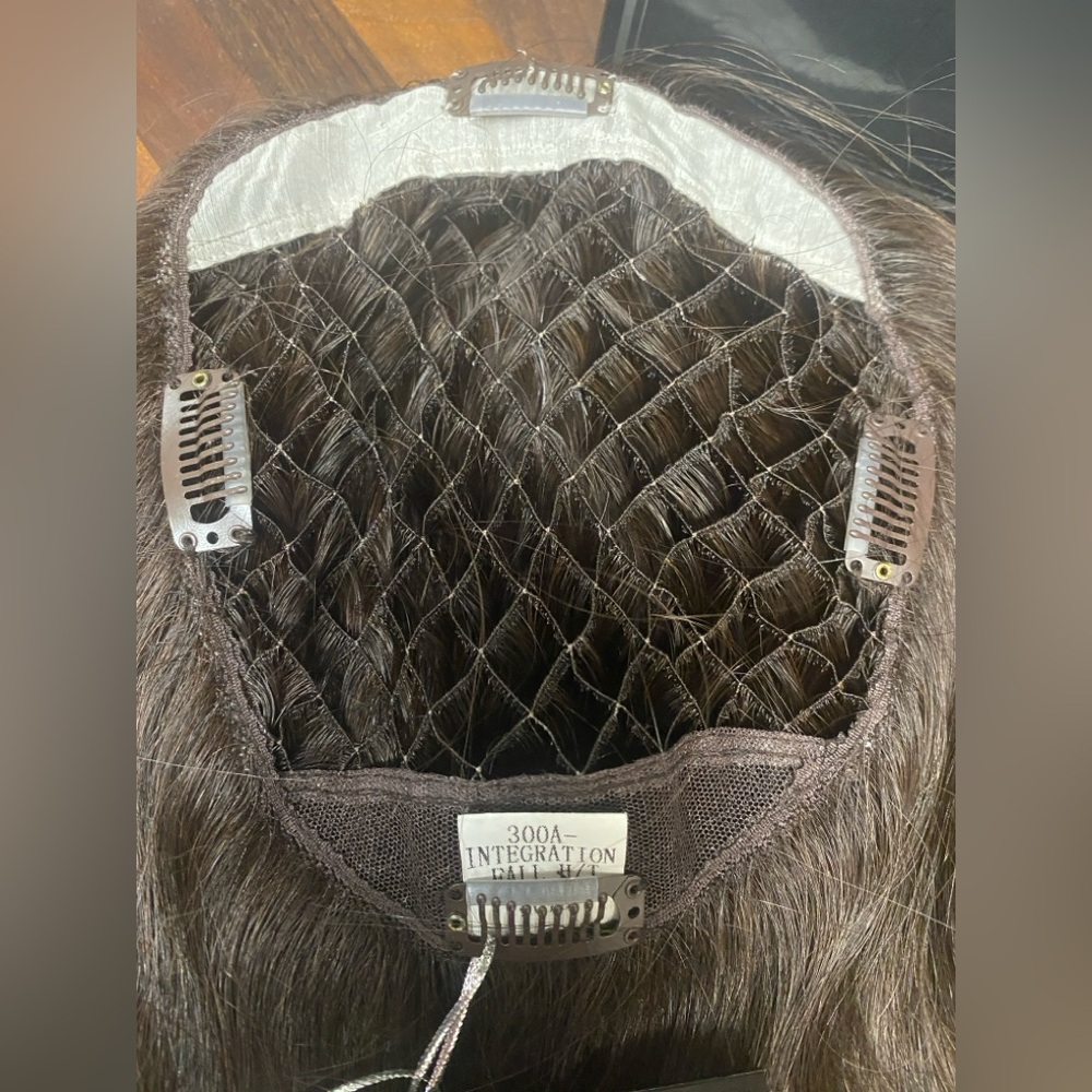 Hair Integration Fall Topper by WIGPRO 300A - Hand Tied Human Hair - Picture 8 of 8